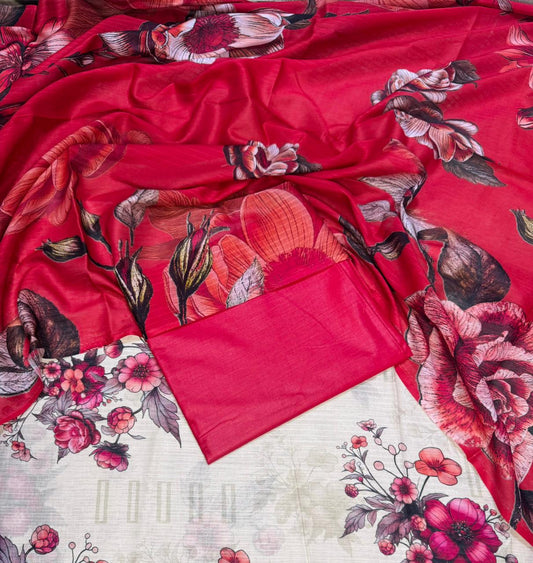 Alkaram Deoria Printed Lawn 3Pice