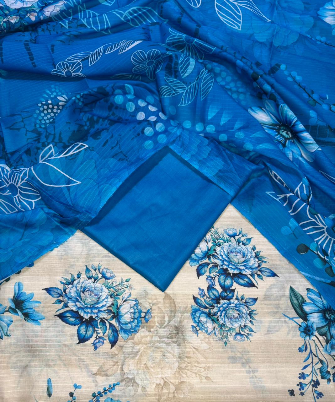 Alkaram Deoria Printed Lawn 3Pice