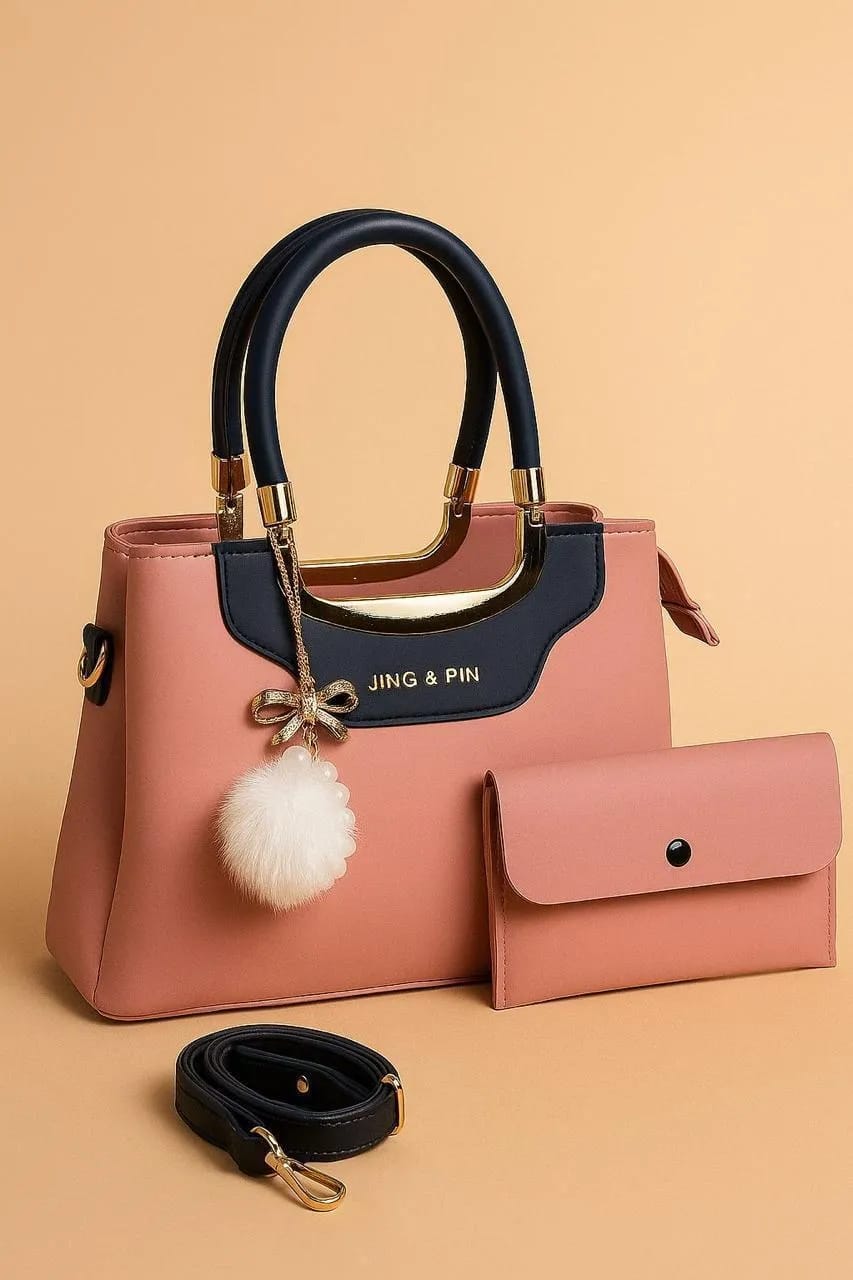 Woman Hand Bag & Wallet Set