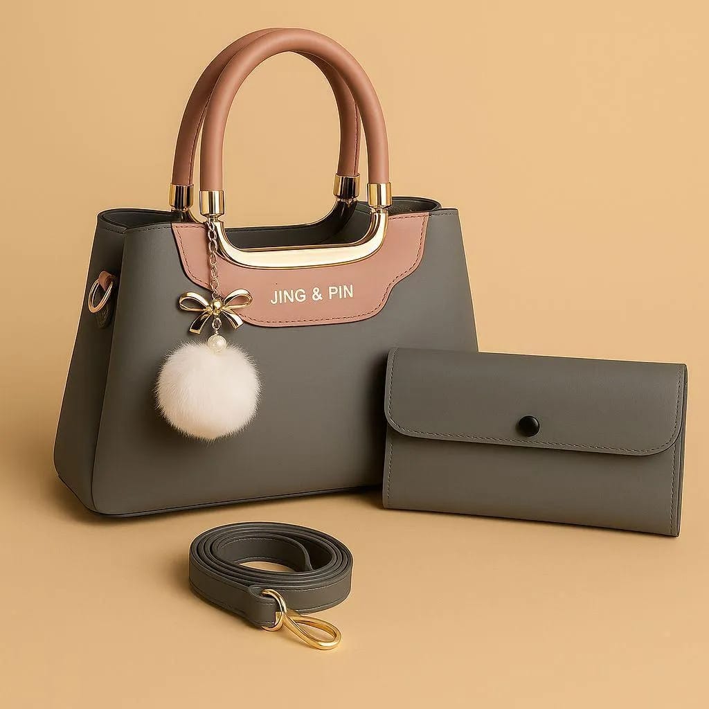 Woman Hand Bag & Wallet Set