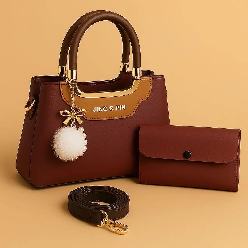Woman Hand Bag & Wallet Set