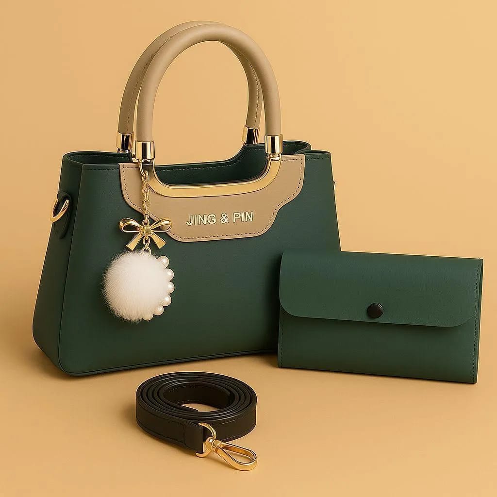 Woman Hand Bag & Wallet Set