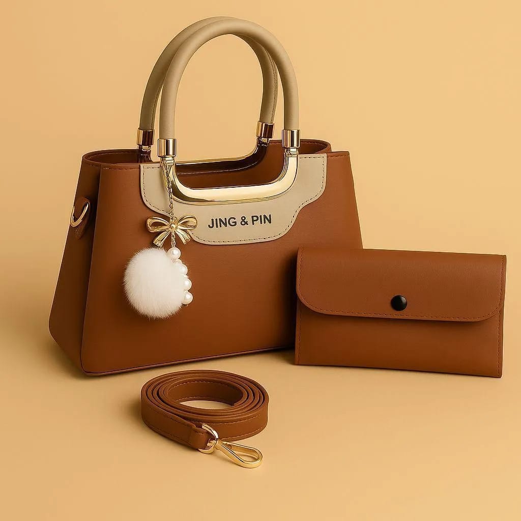 Woman Hand Bag & Wallet Set