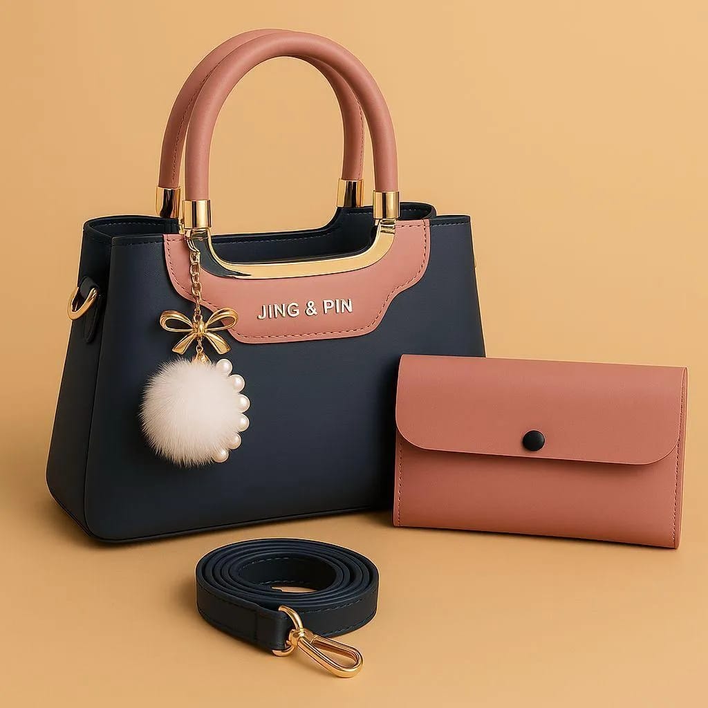 Woman Hand Bag & Wallet Set