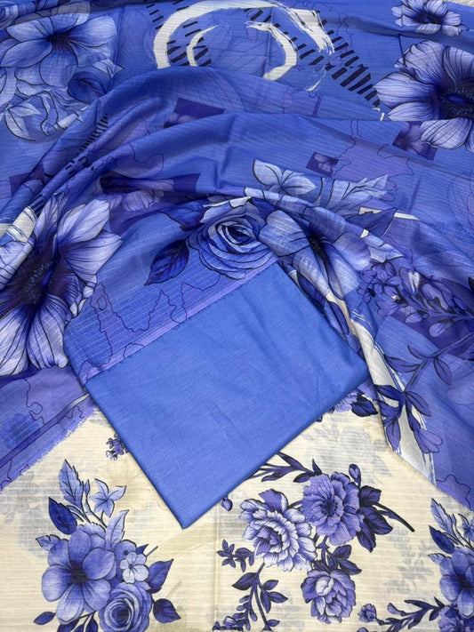 Alkaram Deoria Printed Lawn 3Pice