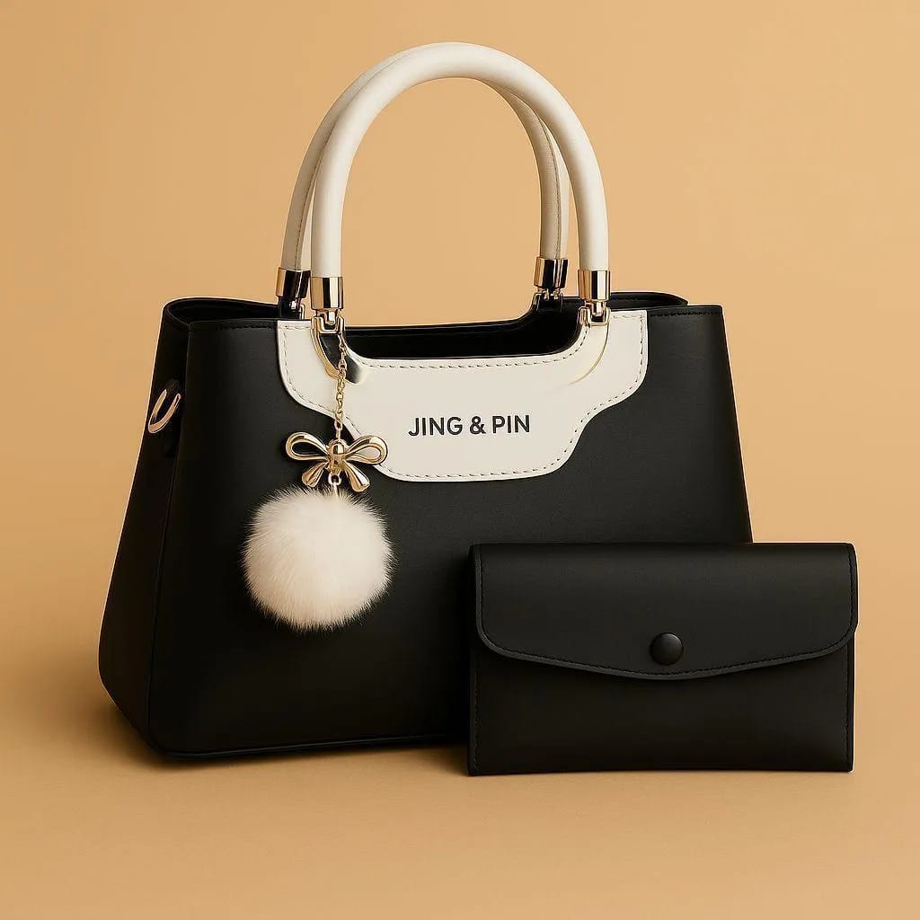 Woman Hand Bag & Wallet Set